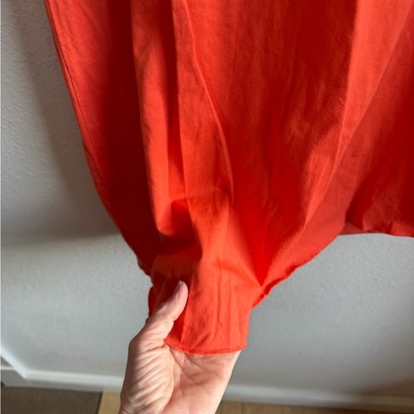 SYNERGY Organic Embroidered Sunburst Hoodie Dress - Picture 9 of 13